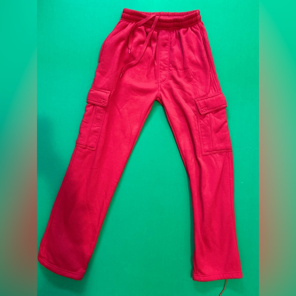 Red sweats